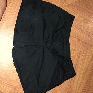 Black old navy low waist shorts